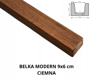 Belka Ozdobna Na Sufit 9x6cm