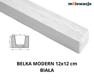 Belka Gładka Biała 