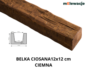 Belka Drewniana Ciemna