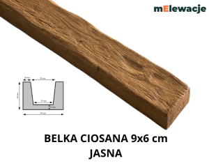 Belka Rustykalna Drewnopodobna JASNA