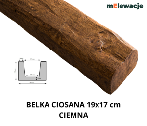 Atrapa Belki Drewnianej CIEMNA