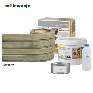 Elastyczny Lamel Elewacyjny Antracyt