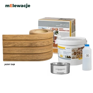 Elastyczny Lamel Elewacyjny Jasny Dąb