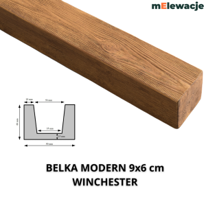 Belka Sufitowa Ozdobna WINCHESTER 9x6cm 