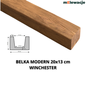 Belka Dekoracyjna Drewniana WINCHESTER 20x13cm 