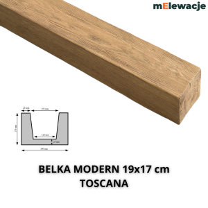 Belka Poliuretanowa TOSCANA 19x17cm   