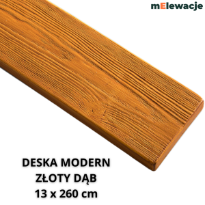 DESKA MODERN ZŁOTY DĄB
