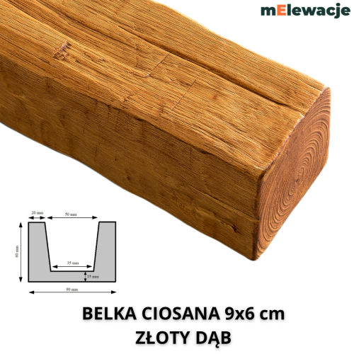 BELKA CIOSANA ZŁOTY DĄB - CIOSANA 9X6 ZŁOTY DĄB.png