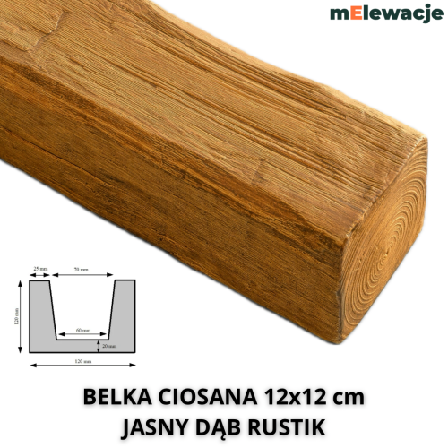 BELKA CIOSANA JASNY DĄB RUSTIK - 12X12.png