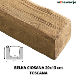 Belka Rustykalna Na Sufit TOSKANA