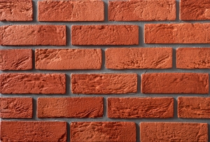 Imitacja Cegły na Elewację CZERWONA JASNA | zestaw 1m²