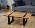 ława loft naturalna dębowa