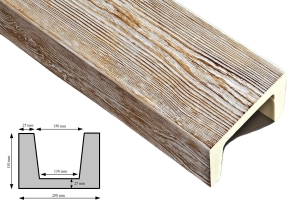 Belka Na Ścianę 20x13cm