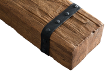 Obręcz ozdobna 1m CZARNA