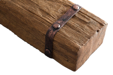 Obręcz ozdobna 1m MIEDZIANA