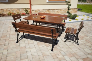 Zestaw ROYAL 8 osobowy bez podłokietnika