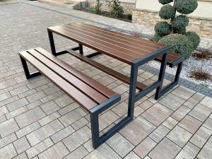 Zestaw mebli ogrodowych piknikowy PIKNIK