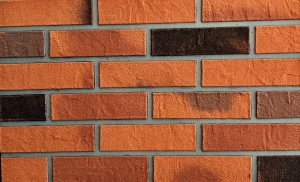 Imitacja Cegły Elewacyjnej z Fugą CEGLASTA-PALONA | zestaw 1m²