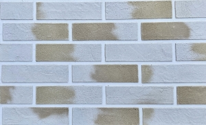 Cegła Elewacyjna Elastyczna BIAŁO-BEŻOWA | zestaw 1m²