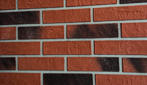 Płytka Dekoracyjna ciemny czerwony z plamami