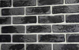 Cegła Ozdobna Elewacyjna JASNY GRAFIT | zestaw 1m²